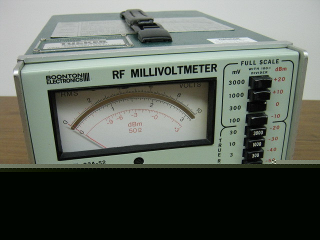 Boonton electronics 92AS2 rf millivoltmeter refurbished
