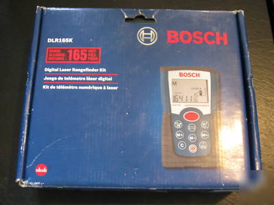 Bosch DLR165K digital laser rangefinder kit 165 feet
