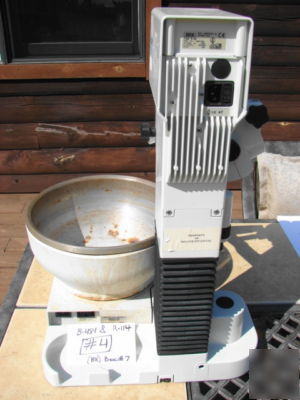 Buchi r-114 rotovapor & b-481 water bath w/evaporator