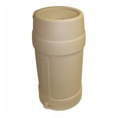 Continental mfg co funnel top receptacle 24 gallon 18X