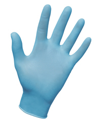 Dermalite disposable latex free nitrile gloves - xxl