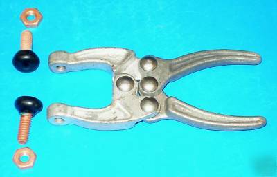 Destaco 424-2 hand clamp 200 lbs 424 copper spindle