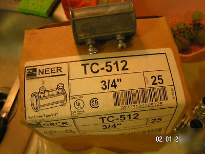 Emt conduit hardware lot, nos $24 