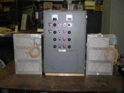Fast response heater system w/2 mod# 19-21-52DC heaters