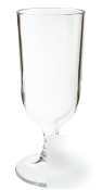 Get clear plastic goblet 12OZ |2 dz| sw-1414
