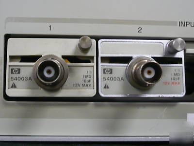 Hp 54110D digital oscilloscope, 1 ghz