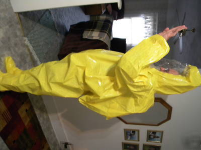 Lakeland level b fully encapsulated hazmat coveralls