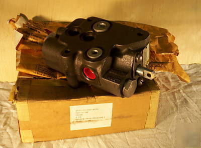 New hydraulic control valve: parker , motor spool valve