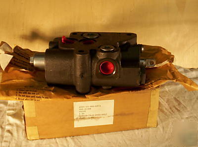 New hydraulic control valve: parker , motor spool valve