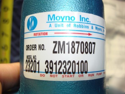 New moyno industrial 23201 rotary screw pump brand 1