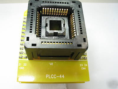 PLCC44 to DIP40 socket adapter for programmer yamaichi