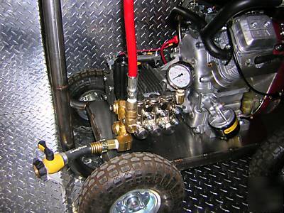 Sewer jetter-drain cleaner snake machine rooter hydro