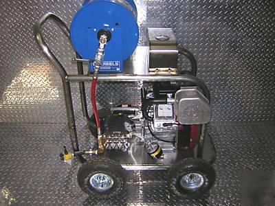 Sewer jetter-drain cleaner snake machine rooter hydro