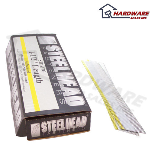 Steelhead angle finish nail 15GA 1-1/2