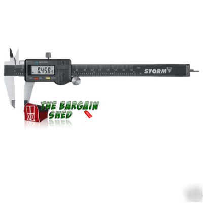 Storm 6IN. digital caliper â€“ model# 3C301