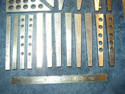 Toolmaker made angle parallels set 1/2 thru 45 degree