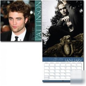 Twilight robert pattinson edward 2010 wall calendar 