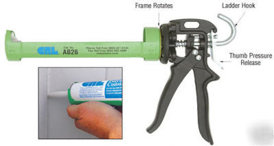  crl 26 to 1 ratio strap frame caulking gun 