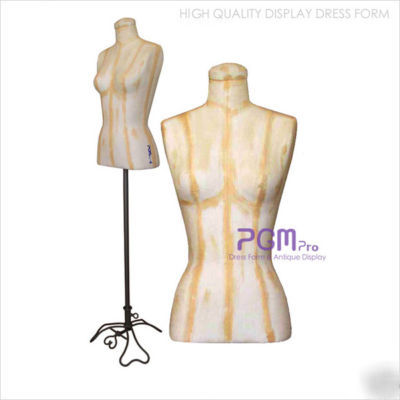 Dress form vintage antique display mannequin manikin 