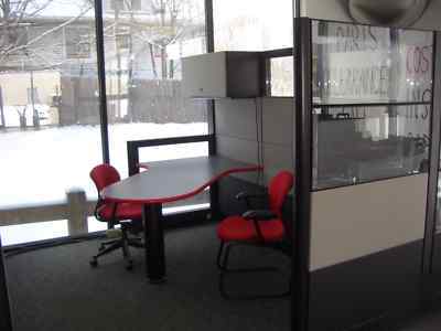 Herman miller sales unit desk, chairs and cubicle