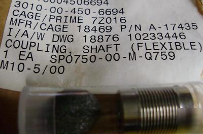 17435 flexible shaft coupling .7