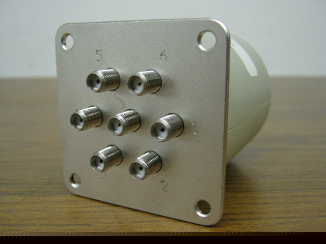 Agilent 87106A switch SP6T dc-4GHZ terminated