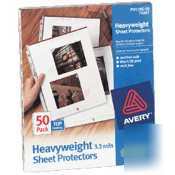 Avery-dennison sheet protectors non-glare |1 box|