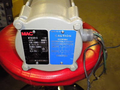 Gorman rupp motor 14250-229 1PH 0.20HP 115/230V gri