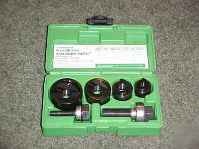 Greenlee slug buster knockout punch kit 7235BB unopened