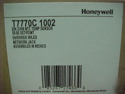 Honeywell T7770C1002 non-linear temperature wall module