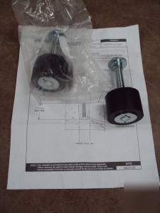 New 2-trimco 1209 heavy duty commercial grade door stop 