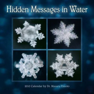 New hidden messages in water - 2010 wall calendar - 