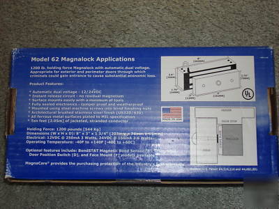 New magnalock M62 series *brand in sealed box*