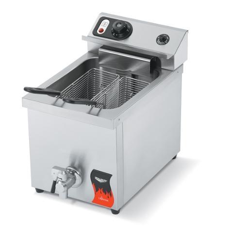 New vollrath countertop fryer, 15LB, 220V, twin basket, 
