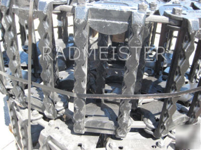 Over-the-tire steel skid steer tracks 10