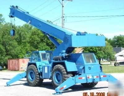 P & h 22 ton crane