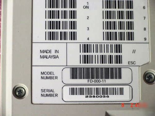 Psc powerwedge 10 keyboard & snapshot bar code scanner