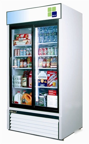 Slide door refrigerated merchandiser turbo air tgm-35R