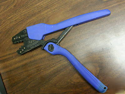 Thomas & betts t&b erg-2002 sta-kon terminal crimper 