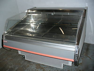 Used hill phoenix island style open merchandiser good 