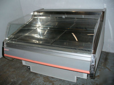 Used hill phoenix island style open merchandiser good 
