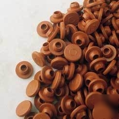 Wheaton stopper red rub CS1000 SNP13MM 224100-080
