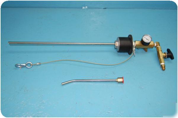  leakage tester and relief valve