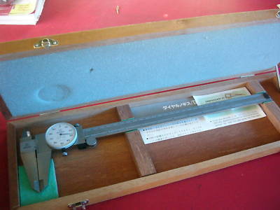 Mitutoyo 12 inch dial caliper no 505-645-50 