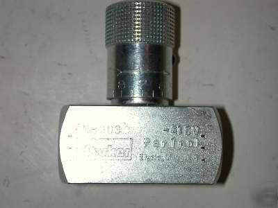 New parker needle valve PN800-s metering valve ( )