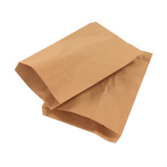 Shoplet select kraft flat merchandise bags 10 x 13