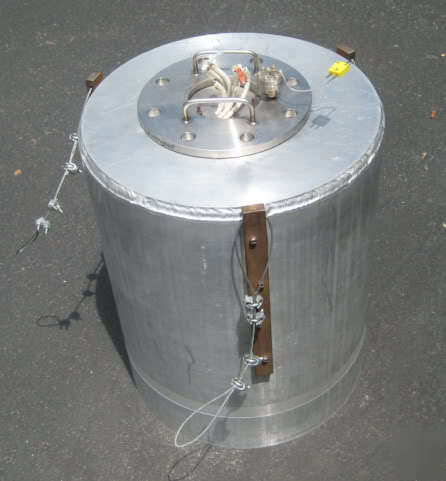 Varian huntington aluminum vacuum vessel