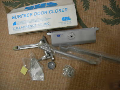 New surface mount door closer (adjustable)