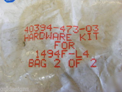 Allen bradley door latch lot 40394-473-03 & 1494F-L1 ++