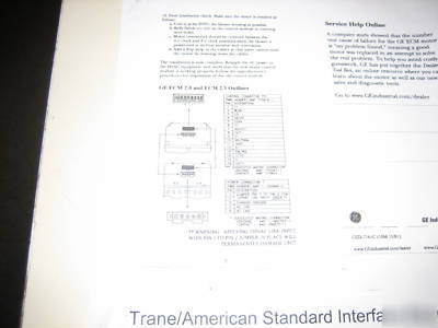 Ge ecm blower motor troubleshooting instruction kit